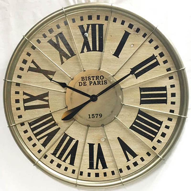 Επιτοίχιο Μεταλλικό Ρολόι (75εκ.) 54830