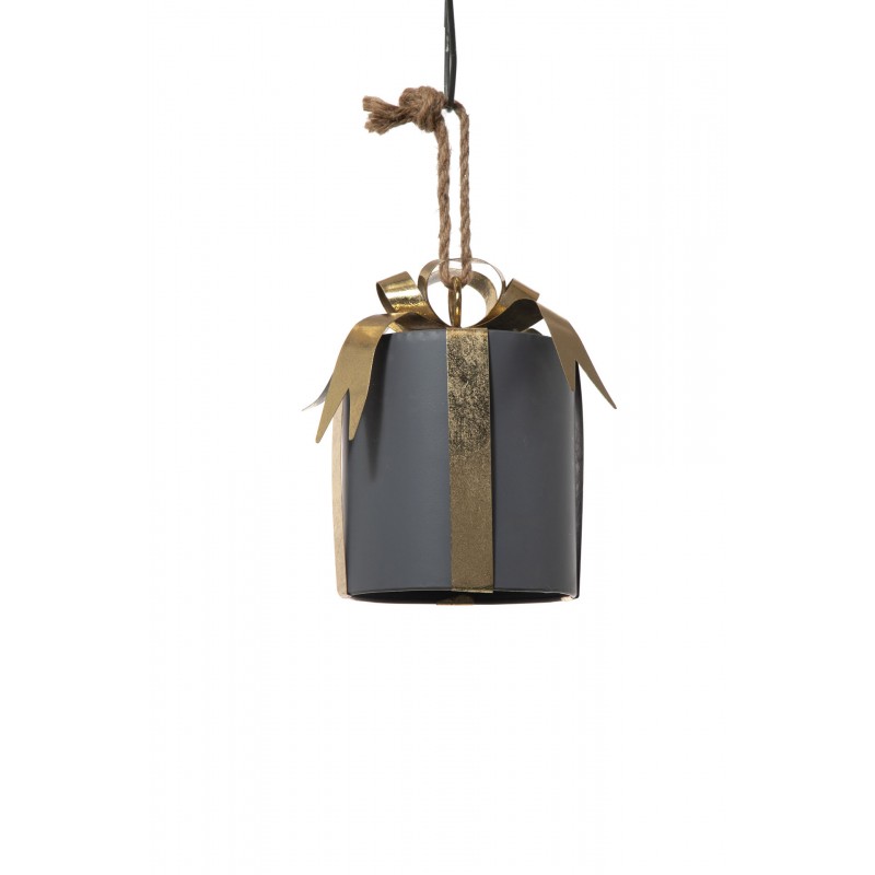 Κρεμαστό Μεταλλικό Στολίδι Δώρο (15x15x21εκ.) 8435676