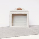 Στεφανοθήκη Ξύλινη (30x29εκ.) Flowers Cottage White 239-502-63