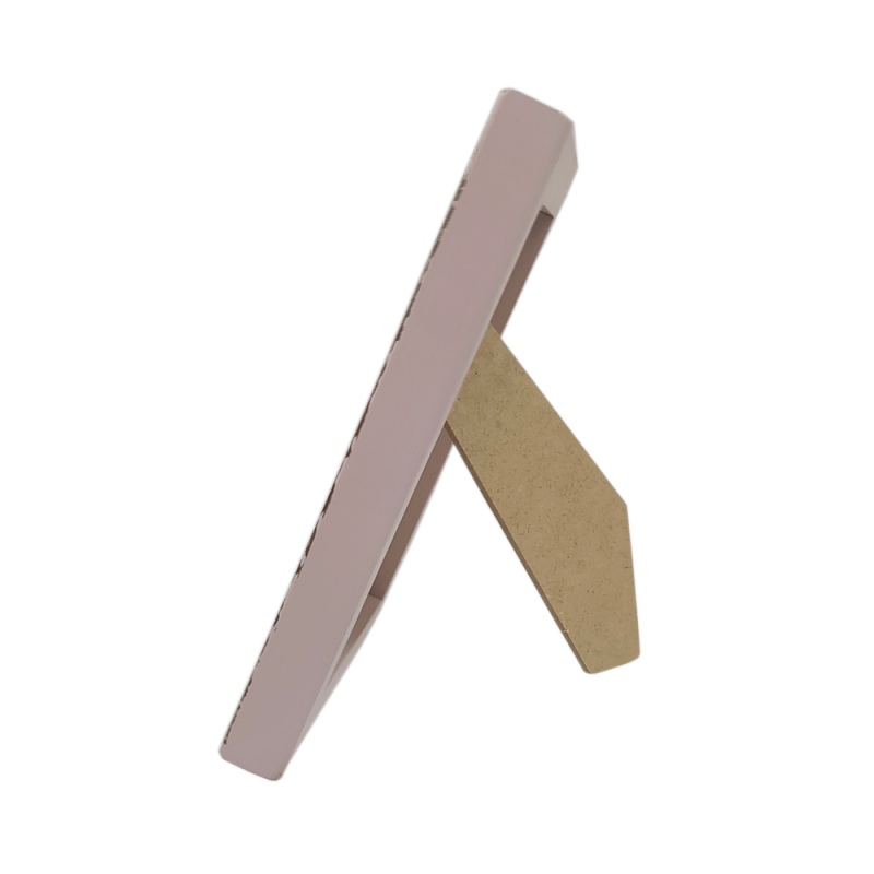 Ξύλινη ΅Επιτραπέζια Κορνίζα (10x15εκ.) Plain Slim-Rusty Pink 251-101-78