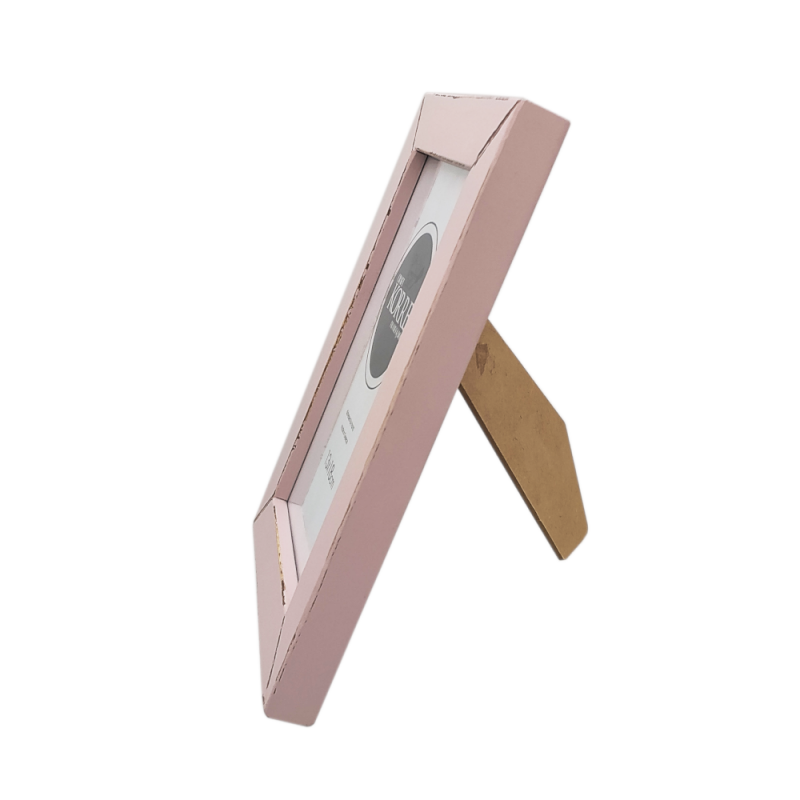 Ξύλινη Επιτραπέζια Κορνίζα (13x18εκ.) Plain Slim-Rusty Pink 251-102-78