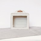 Στεφανοθήκη Ξύλινη (30x29εκ.) Flowers Cottage White 239-502-63